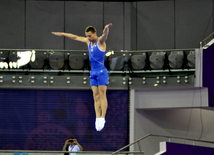 Azərbaycan gimnastlarından daha bir medal. Bakı, Azərbaycan, 21 iyun 2015